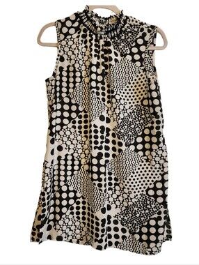 Black & White Tunic, Sz 10/12